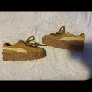 Fenty by Rihanna Puma, low top platform creepers